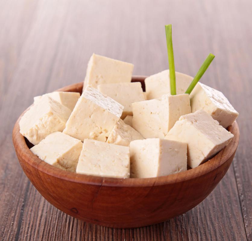 Тофу – продукт из соевых бобов