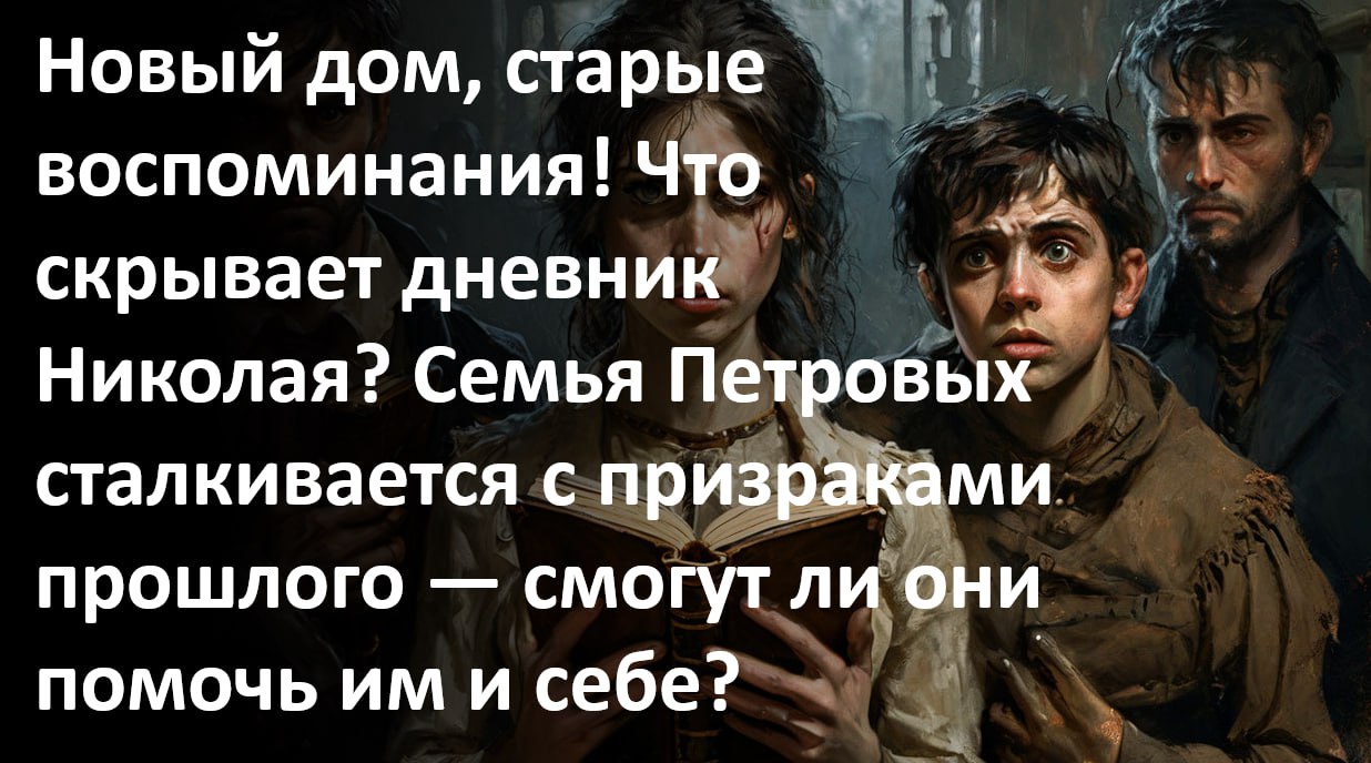 Аудиорассказ Тайны старого дома — Первый эпизод: Новый дом, старые тени