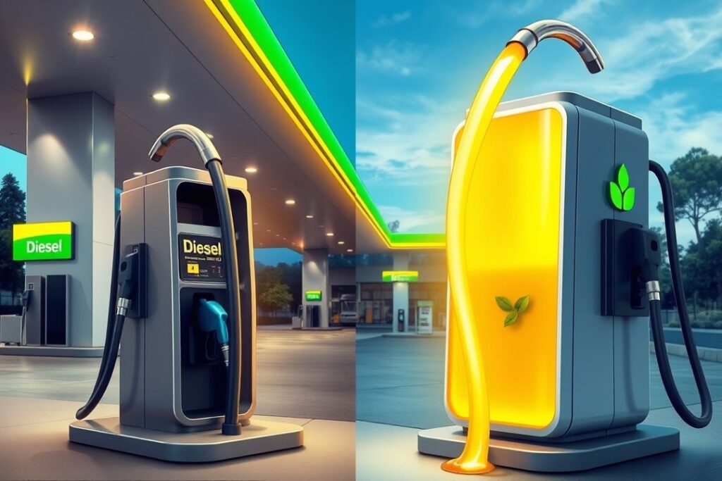 В чем разница между дизелем и биодизелем?