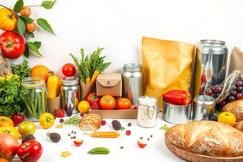 Какие существуют типы материалов для упаковки пищевых продуктов?