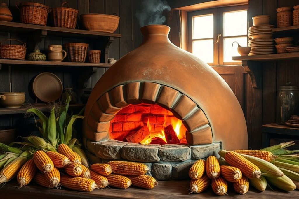 Что такое кукурузная печь?