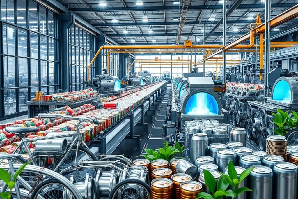 Что делают из переработанного алюминия?