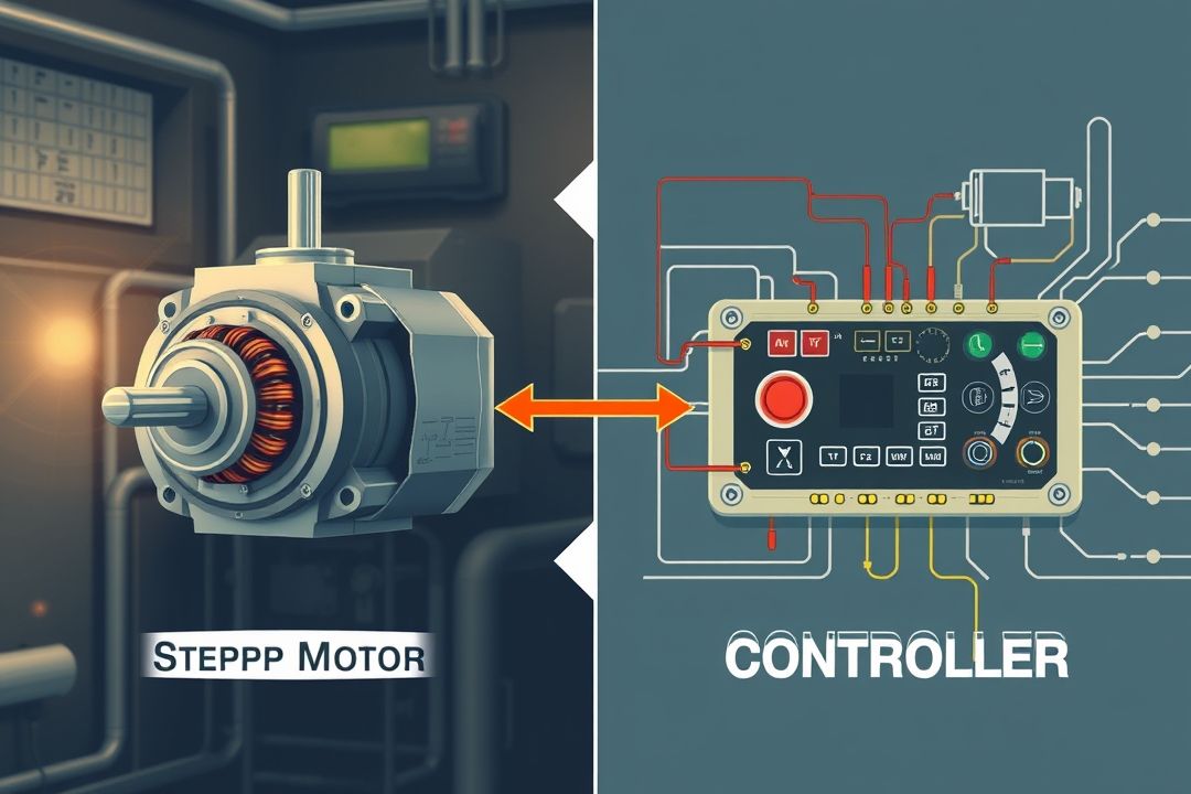 В чем разница между шаговыми двигателями и контроллерами?