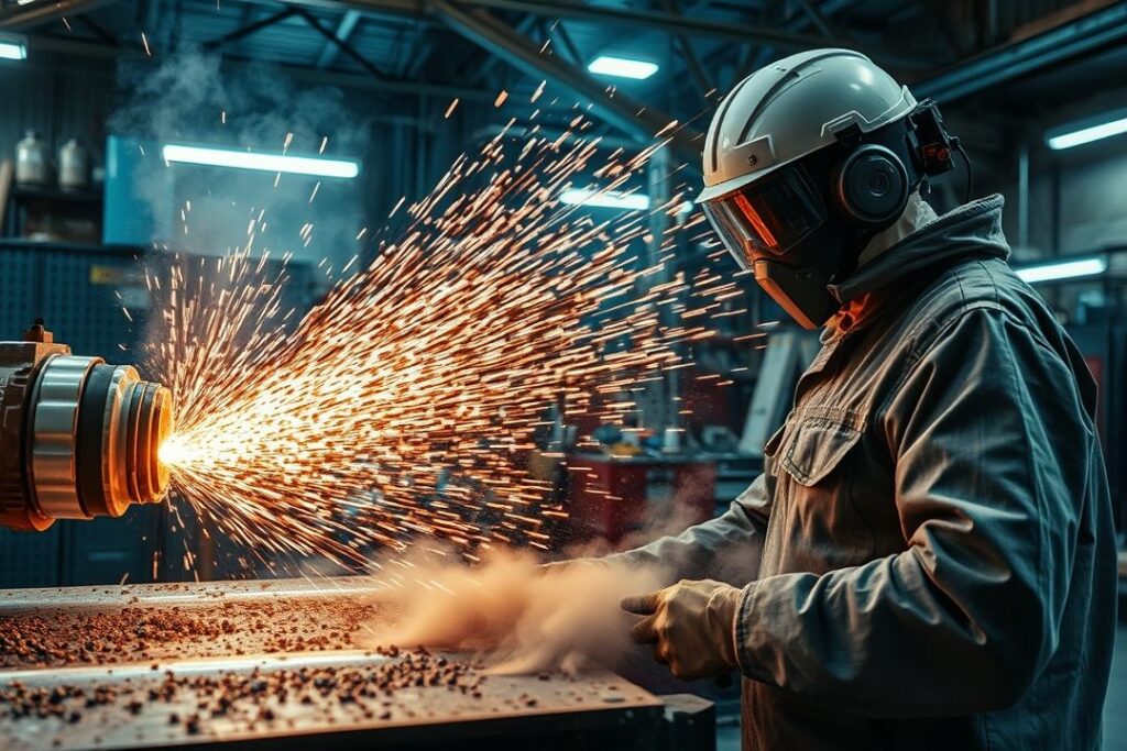 Что такое абразивно-струйная обработка?