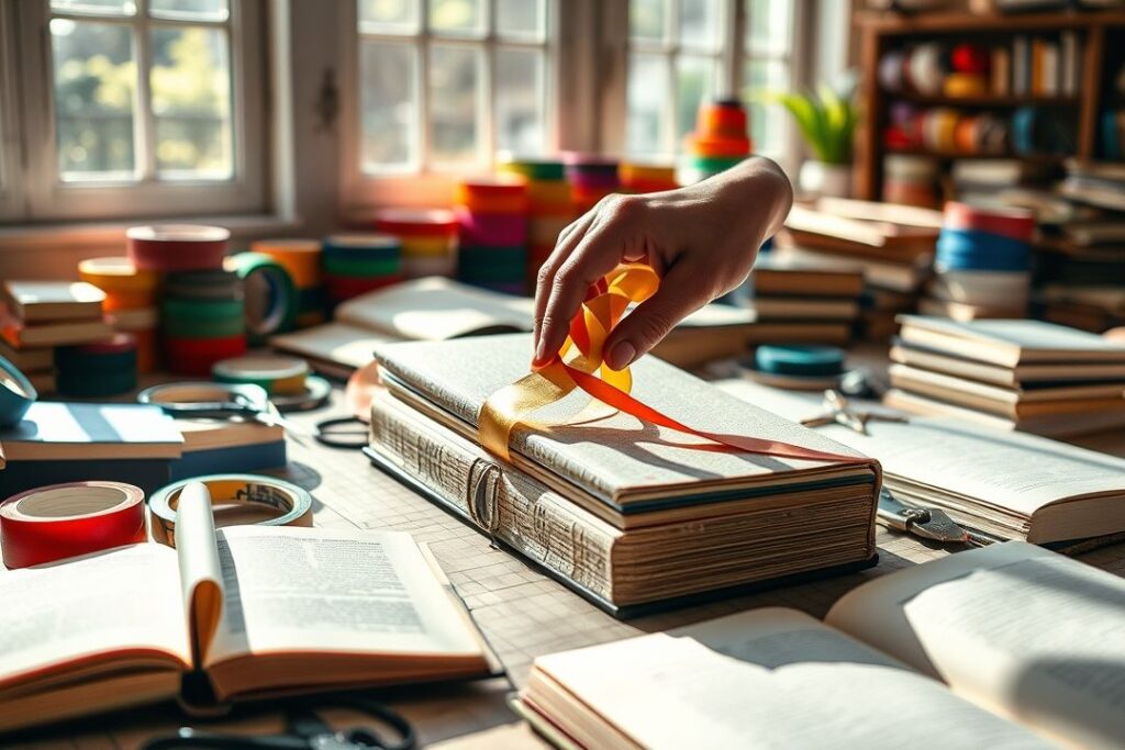 Что такое лента для переплета книг?